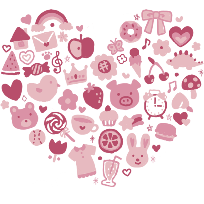 かわいいハート